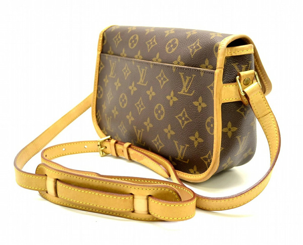 Louis Vuitton Sologne Crossbody Bag Shoulder Monogram Brown